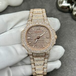 Patek Philippe Nautilus 7118/1450R-001 Rose Gold Diamond Set