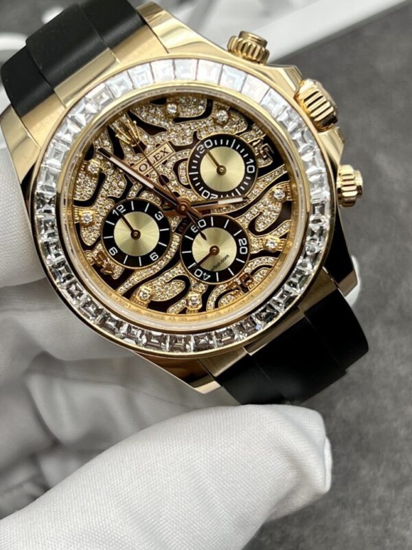 Rolex Daytona Eye Of The Tiger 116588TBR 18K Yellow Gold And Diamonds