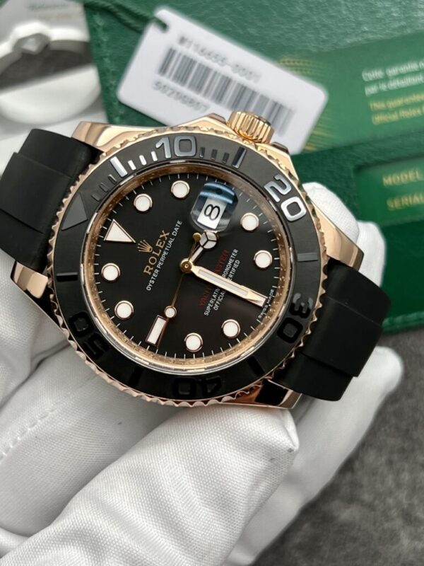 Rolex Yacht-Master Oysterflex Rose Gold 40mm - 116655