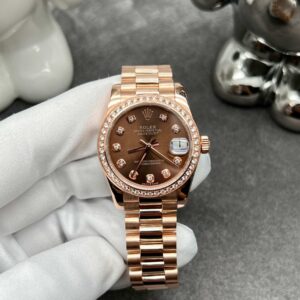 Rolex Lady-Datejust 31mm 278285RBR In 18k Rose Gold Diamond Dial