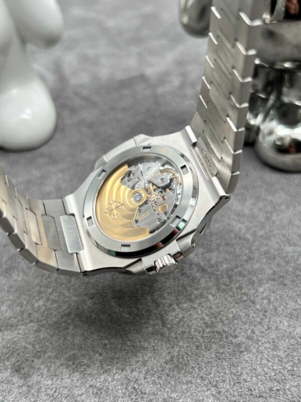 Patek Philippe Nautilus in White Gold Baguette Diamonds 5719/10G